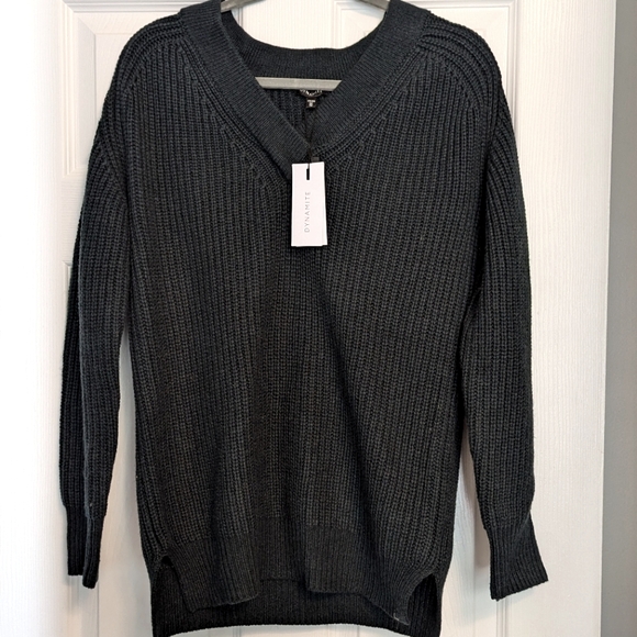 Oversized Dynamite Knit Sweater - Picture 1 of 4